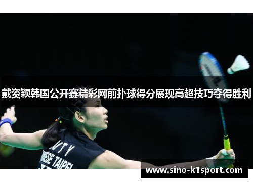 戴资颖韩国公开赛精彩网前扑球得分展现高超技巧夺得胜利 戴资颖韩国公开赛精彩网前扑球得分展现高超技巧夺得胜利