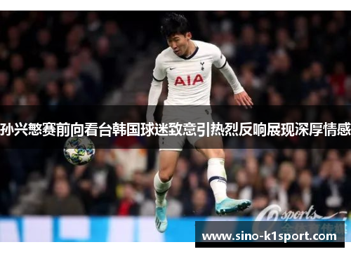 孙兴慜赛前向看台韩国球迷致意引热烈反响展现深厚情感 孙兴慜赛前向看台韩国球迷致意引热烈反响展现深厚情感